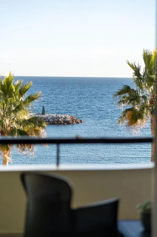 Beachfront Studio With Stunning Sea Views Marbella Apartment